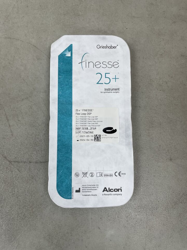 338.25P - ALCON - Grieshaber 25+ Finesse Flex Loop DSP, (EA) - ( Expiry Date: 2024-04-30 )