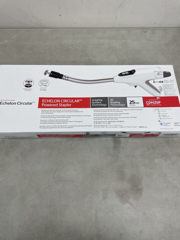 CDH25P - ETHICON - Echelon Circular Powered Stapler with Gripping Surface Technology and 3D Staples, 25 mm Size, (BX/1) - ( Expiry Date: 2025-11-30 )
