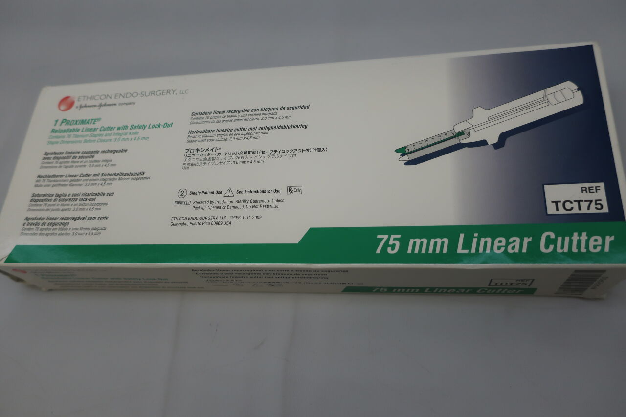 TCT75 - ETHICON - Proximate Linear Cutter with Green Reload, 75 mm Size, (BX/1) - ( Expiry Date: 2026-01-31 )
