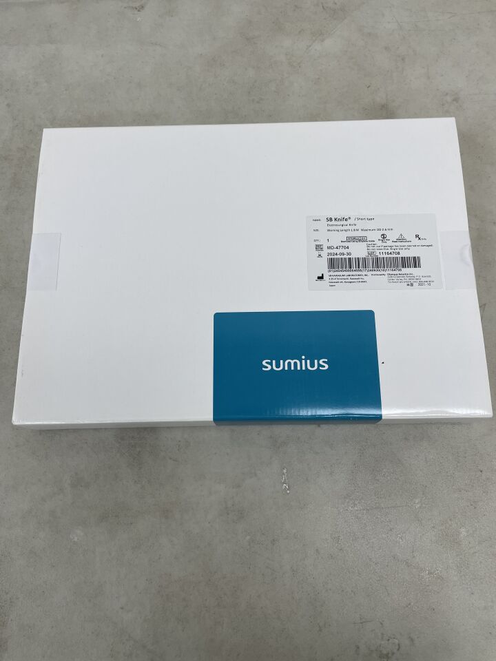 MD-47704 - OLYMPUS - Sumius SB Knife Short Electrosurgical Scissor-Type Knife, Monopolar 6.0mm x 180cm, 2.8mm, (BX/1) - ( Expiry Date: 2024-09-30 )