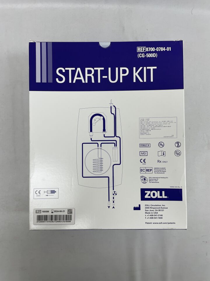 8700-0784-01 - ZOLL - Start-Up Kit (CG-500D), (BX/1) - ( Expiry Date: 2025-06-28 )