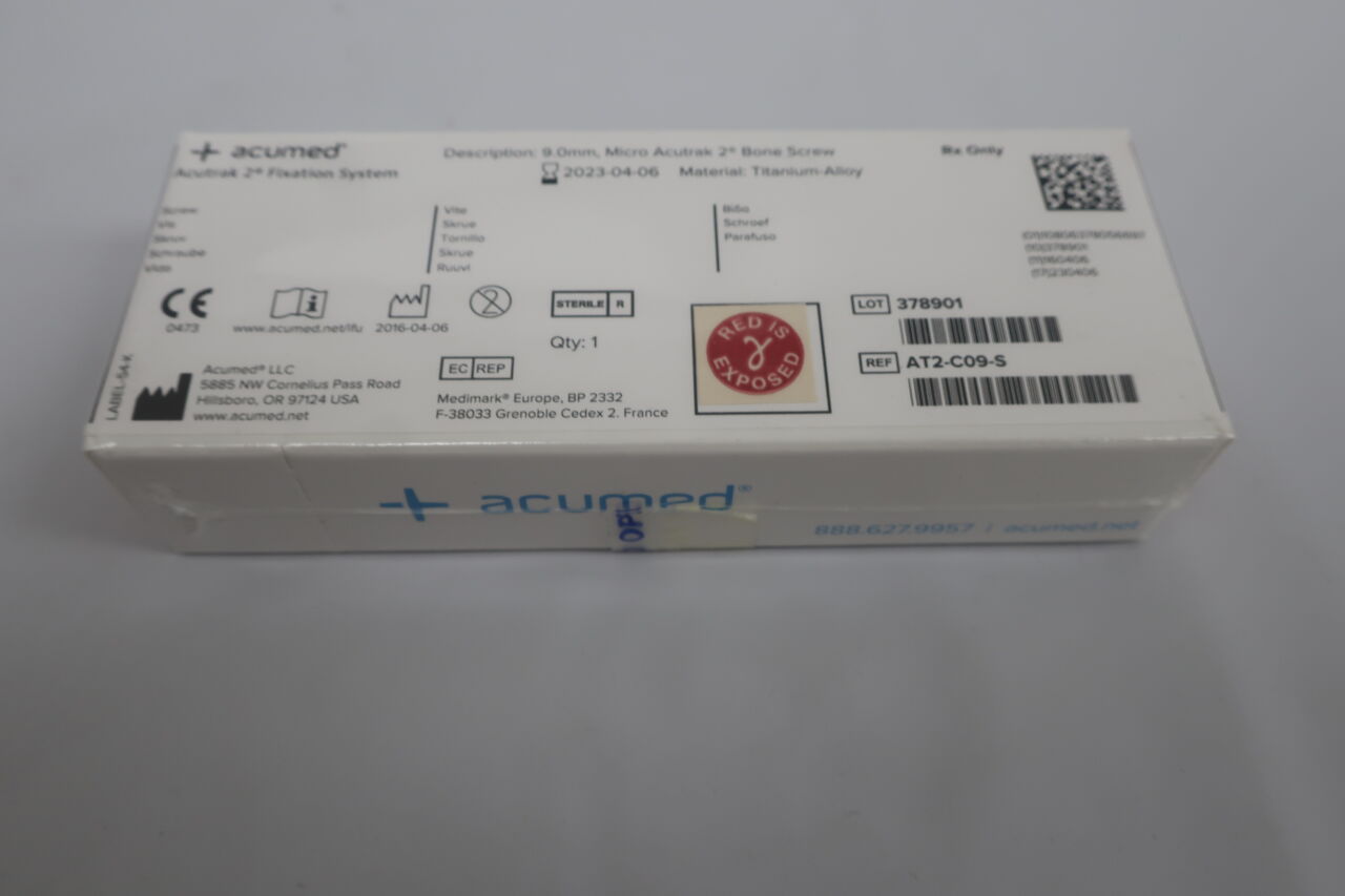 AT2-C09-S - ACUMED - Acutrak 2 Fixation System 9 mm, (BX/1) - ( Expiry Date: 2025-06-25 )