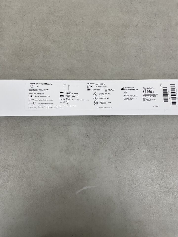 890304 - BOSTON SCIENTIFIC - sidekick rigid needle, 21 ga, 14.6 in. size, (BX/1) - ( Expiry Date: 2025-12-17 )
