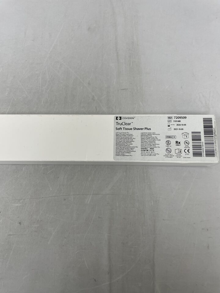 7209509 - COVIDIEN - TruClear Soft Tissue Shaver Plus 4.0mm, (BX/1) - ( Expiry Date: 2025-10-14 )