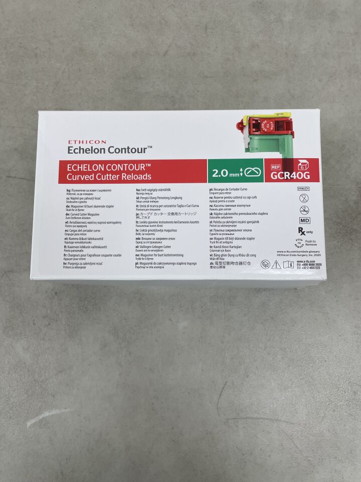 GCR40G - ETHICON - Echelon Contour Curved Sutter Reloads 2mm, (BX/6) - ( Expiry Date: 2025-10-31 )