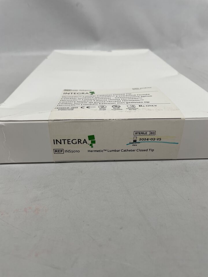 INS5010 - INTEGRA - Hermetic Lumbar Catheter Closed Tip, 80 cm L Catheter, (BX/1) - ( Expiry Date: 2025-11-03 )