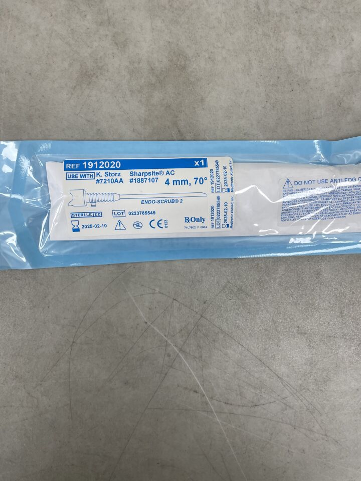 1912020 - MEDTRONIC - Endo-Scrub 2 Sheath: 4mm, 70 Degree for Storz 7230CA, (EA) - ( Expiry Date: 2025-08-18 )