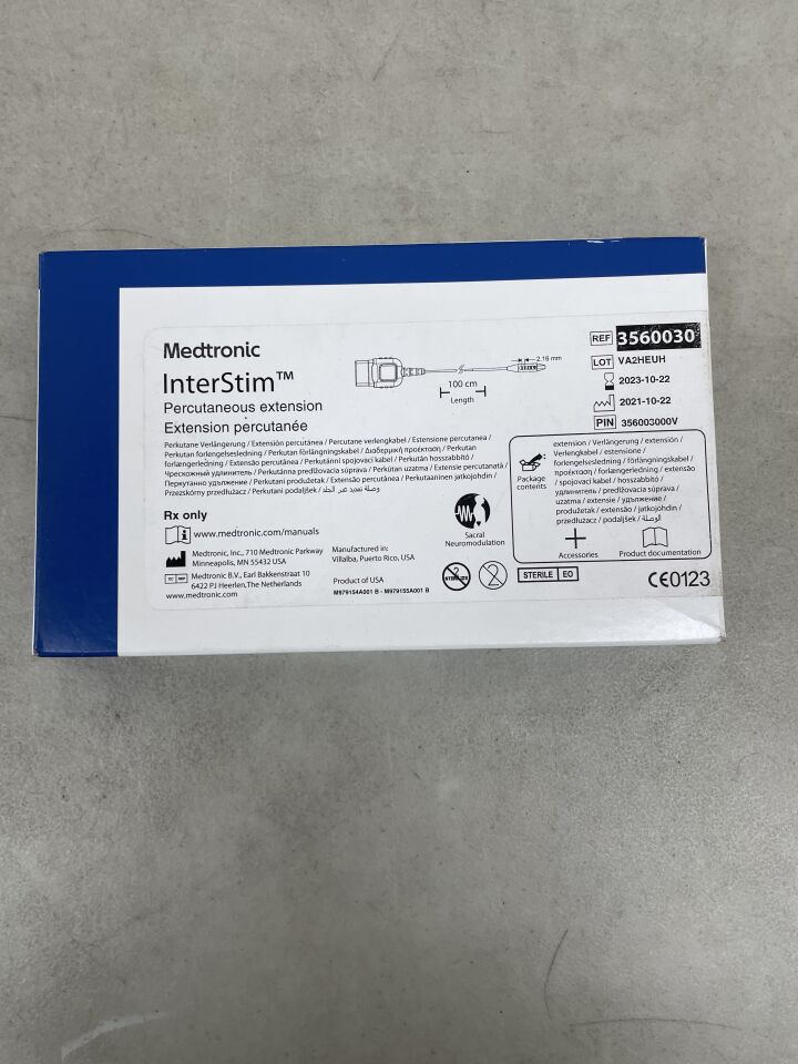 3560030 - MEDTRONIC - InterStim Percutaneous Extension 2.16mm x 100cm, (BX/1) - ( Expiry Date: 2023-10-22 )
