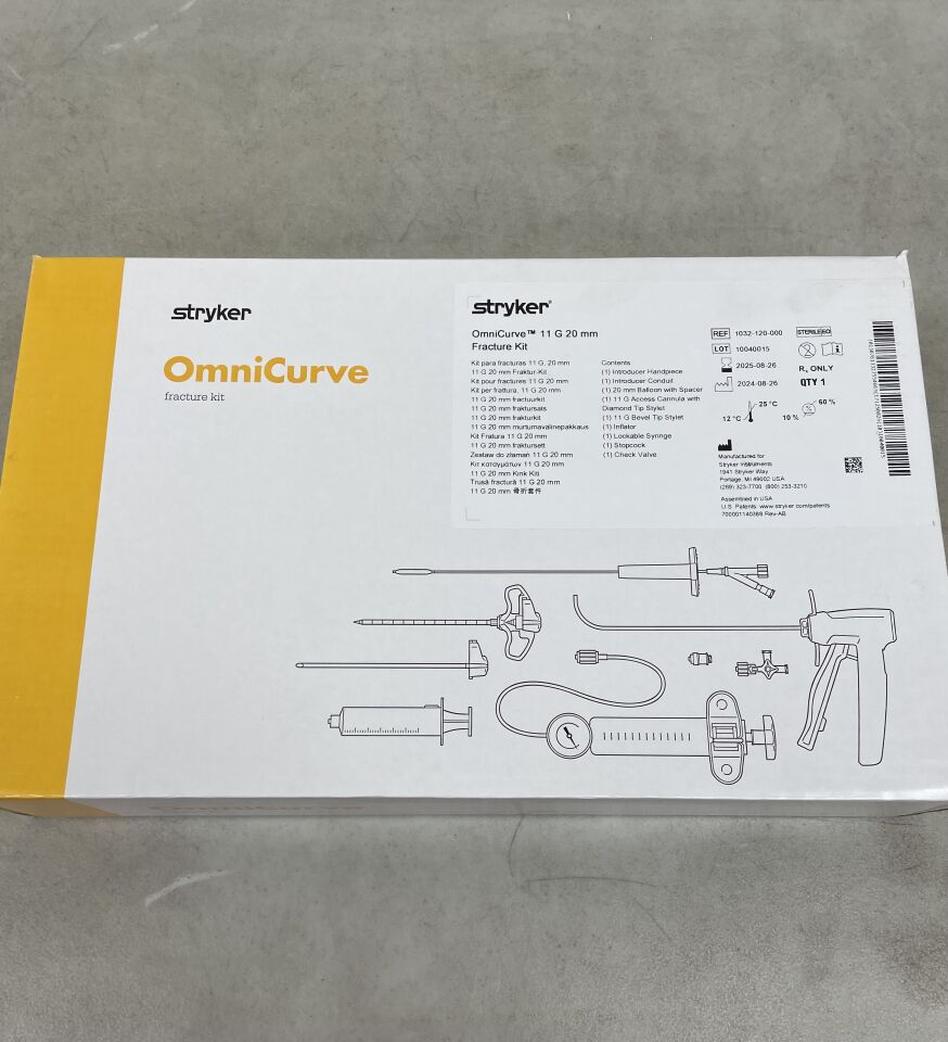1032-120-000 - STRYKER - OmniCurve Vertebr, (BX/1) - ( Expiry Date: 2025-08-26 )