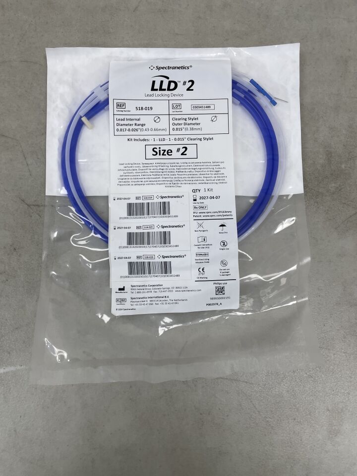 518-019 - SPECTRANETICS - LLD #2 Lead Locking Device, (EA) - ( Expiry Date: 2027-04-07 )