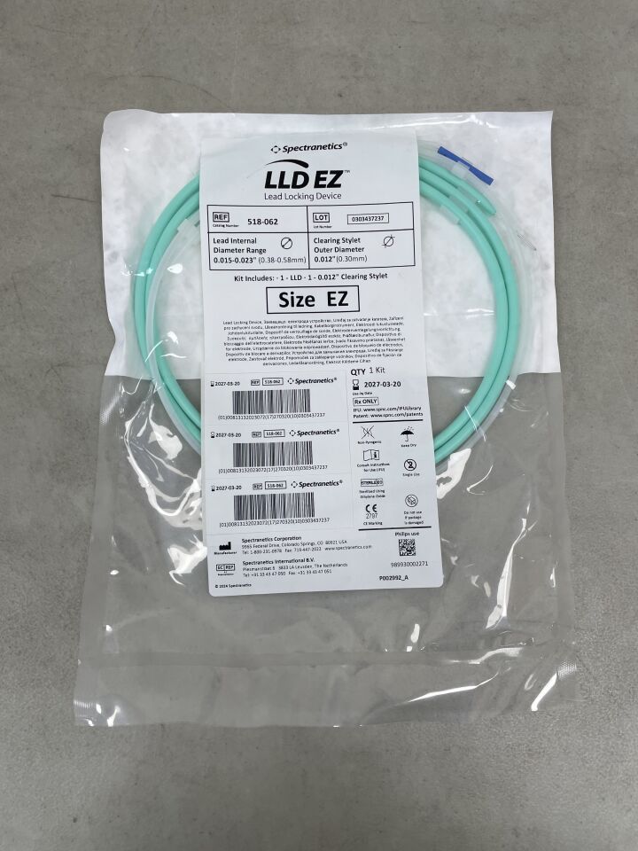 518-062 - SPECTRANETICS - LLD EZ Lead Locking Device, (EA) - ( Expiry Date: 2027-03-20 )