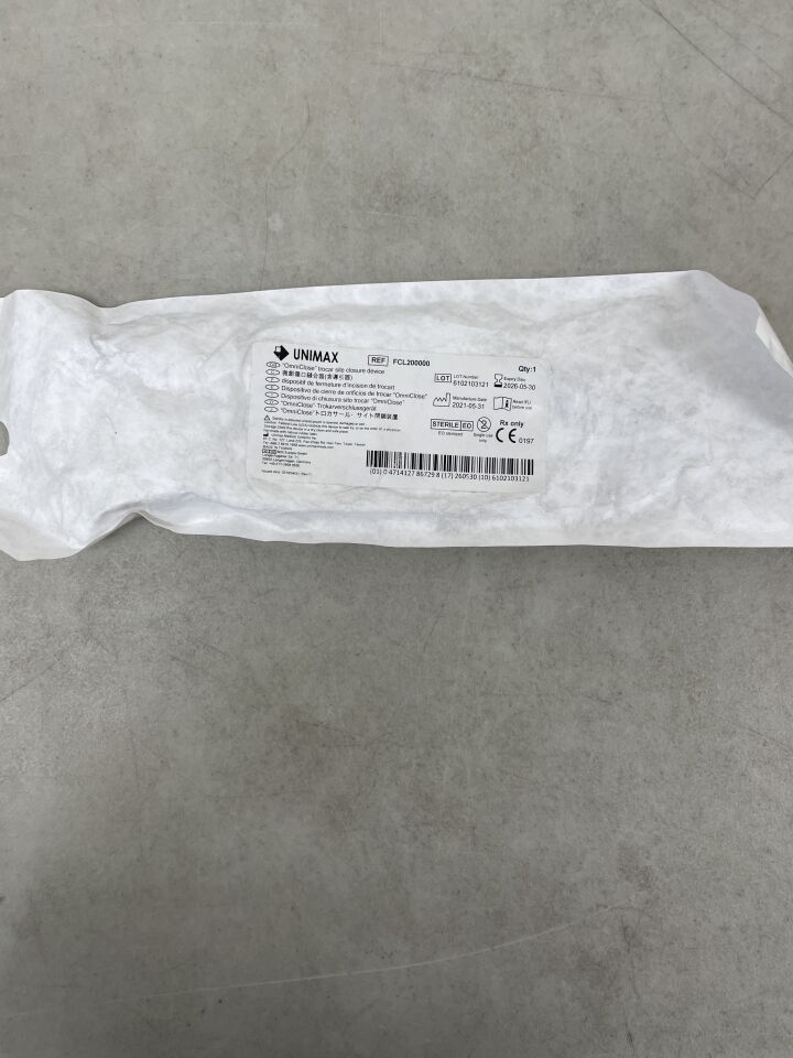 FCL200000 - UNIMAX MEDICAL - Unimax OmniClose Trocar Site Closure Device, (EA) - ( Expiry Date: 2026-05-30 )