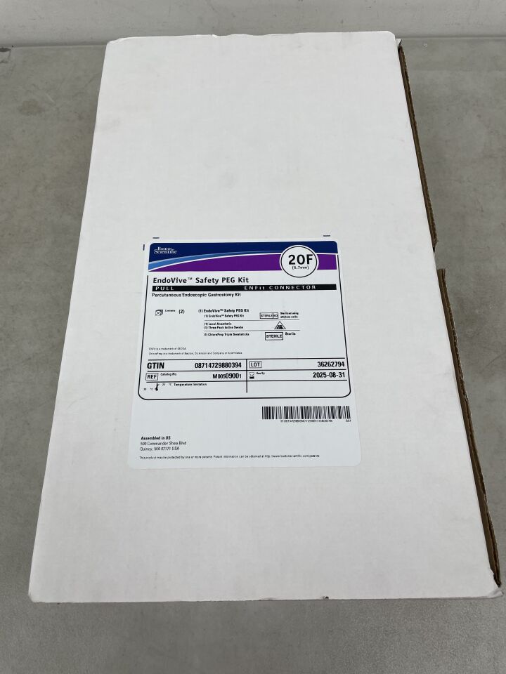 0900 - BOSTON SCIENTIFIC - EndoVive Safety Percutaneous Endoscopic Gastrostomy Kit, 20F, Pull, ENFit Connector, (BX/2) - ( Expiry Date: 2025-08-31 )