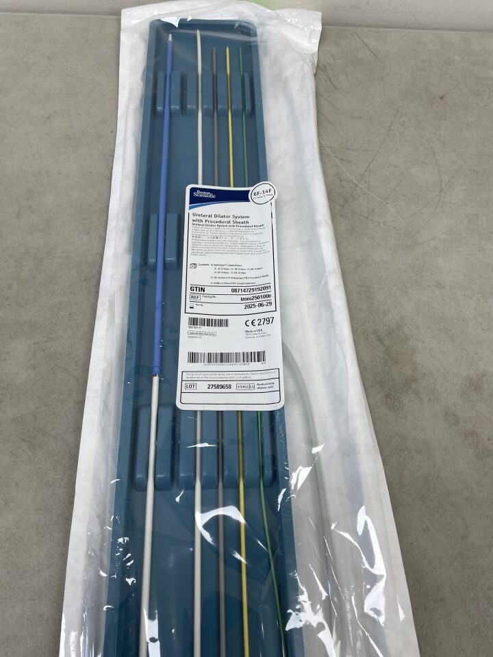 250100 - BOSTON SCIENTIFIC - ureteral dilation system, hydrogel coated with procedural sheath set, (EA) - ( Expiry Date: 2025-06-29 )