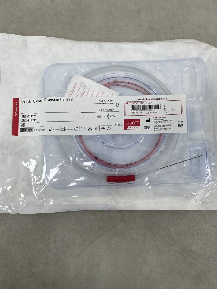 G14779 - COOK - bander ureteral diversion stent, sof-flex, right 7f x 75cm, (EA) - ( Expiry Date: 2026-03-23 )