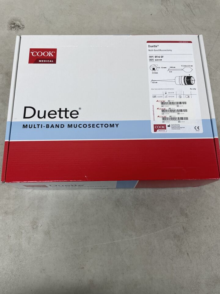 G35129 - COOK - Duette Multi-Band Mucosectomy - DT-6-5F - 9.5-13mm x 5Fr, (BX/1) - ( Expiry Date: 2026-01-08 )