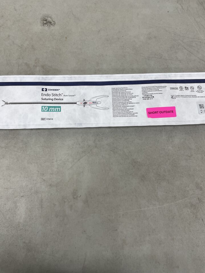 173016 - COVIDIEN - Endo Stitch Auto Suture, 10mm, (EA) - ( Expiry Date: 2025-09-30 )