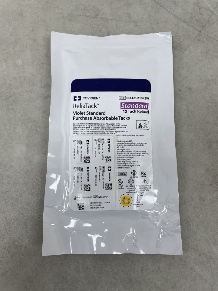 RELTACK10RSW - COVIDIEN - ReliaTack Violet Standard Reload, Absorbable Tacks, (EA) - ( Expiry Date: 2025-09-30 )