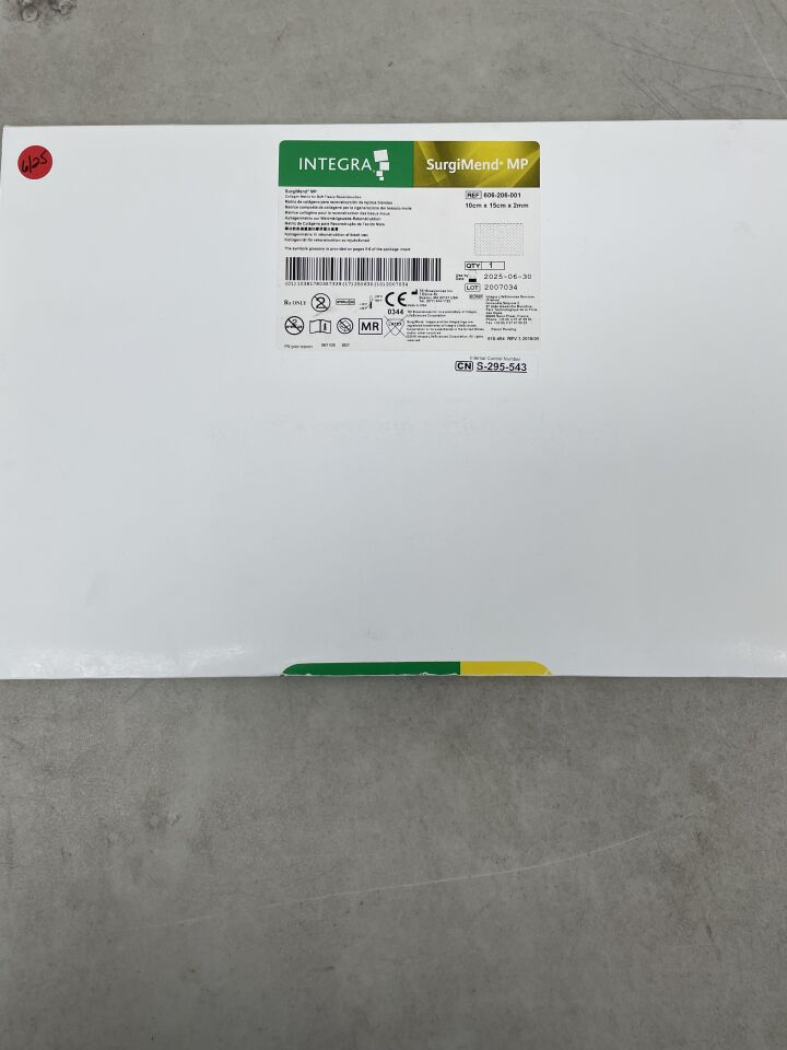 606-206-001 - INTEGRA - SurgiMend MP, 10 cm x 15 cm x 2mm, (BX/1) - ( Expiry Date: 2025-06-30 )