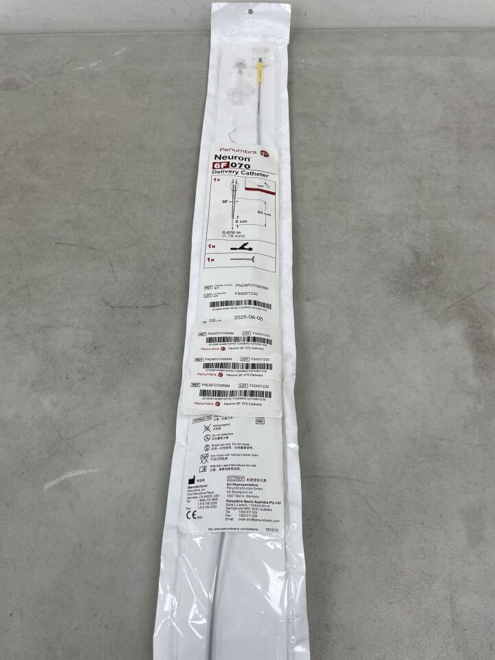 PND6F070956M - PENUMBRA - Neuron Delivery Catheter - MP - 6Fr x .070" x 6cm x 95cm, (EA) - ( Expiry Date: 2025-06-05 )