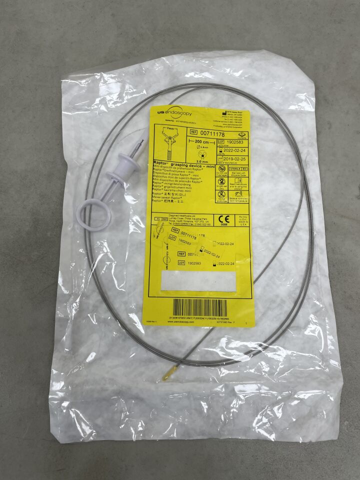 711178 - STERIS - Raptor Grasping Device 1.9mm x 200cm, (EA) - ( Expiry Date: 2022-02-24 )