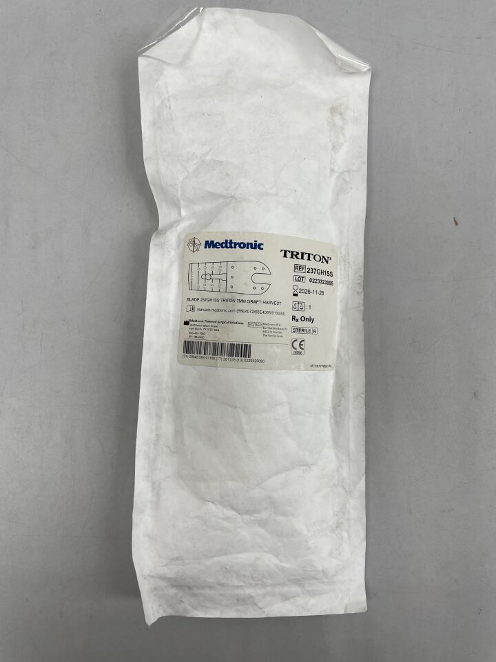 237GH1SS - MEDTRONIC - blade 237gh1ss triton 7mm graft harvest, (EA) - ( Expiry Date: 2026-11-28 )