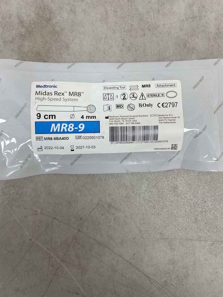 MR8-9BA40D - MEDTRONIC - Midas Rex MR8, Ball Diamond 9cm, 4mm, (EA) - ( Expiry Date: 2027-10-03 )