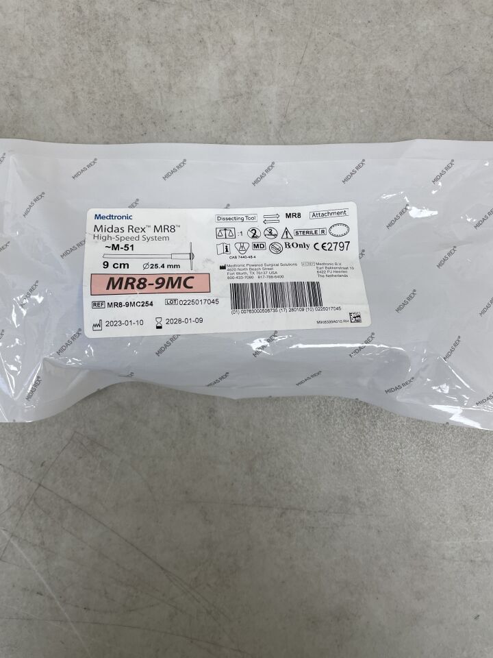 MR8-9MC254 - MEDTRONIC - Midas Rex MR8 Metal Cutter Diamond Wheel 9cm, 25.4mm, (EA) - ( Expiry Date: 2028-01-09 )
