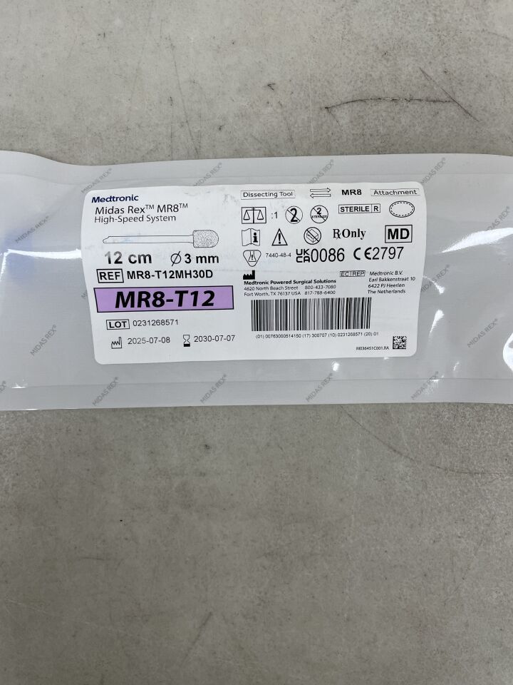 MR8-T12MH30D - MEDTRONIC - Midas Rex MR8 Match Head Diamond Dissecting Tool, 3 x 3.2mm
, () - ( Expiry Date: 2030-07-07 )