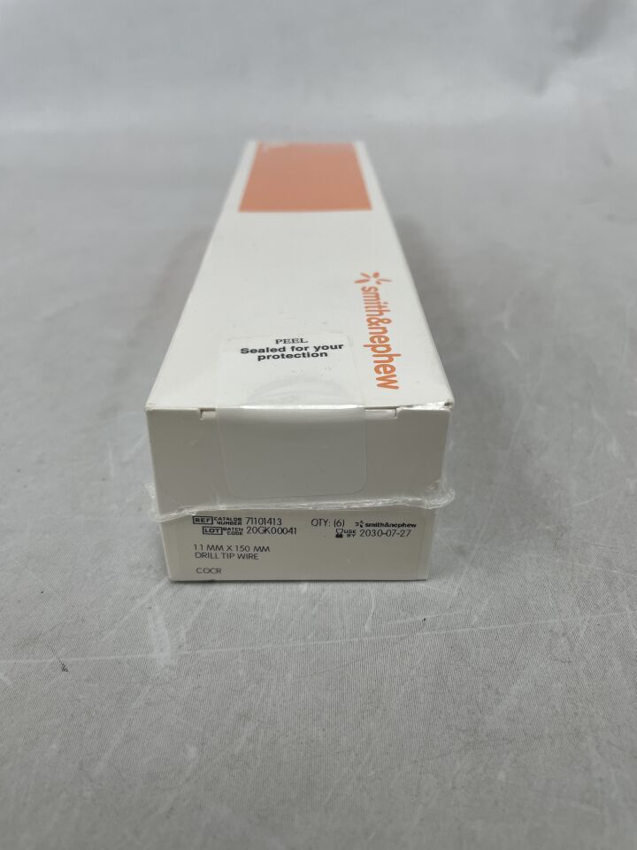 71101413 - SMITH & NEPHEW - Drill Tip Wire, 1.1mm x 150mm, (BX/6) - ( Expiry Date: 2030-07-27 )