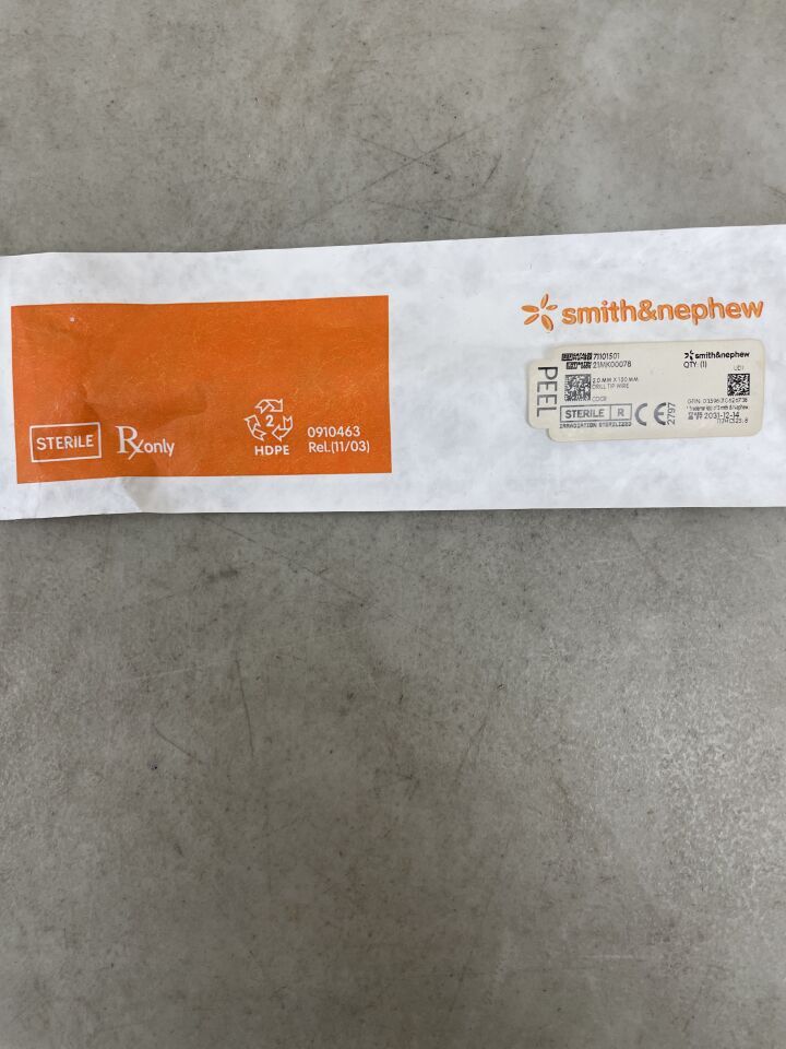 71101501 - SMITH & NEPHEW - Cobalt Chrome Drill Tip Wire, 2 x 150mm, (EA) - ( Expiry Date: 2031-12-14 )