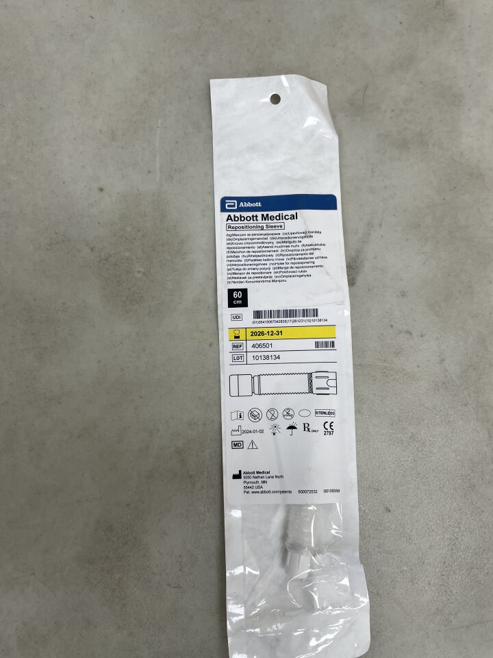 406501 - ABBOTT - sjm repositioning sleeve 60cm, (EA) - ( Expiry Date: 2026-12-31 )