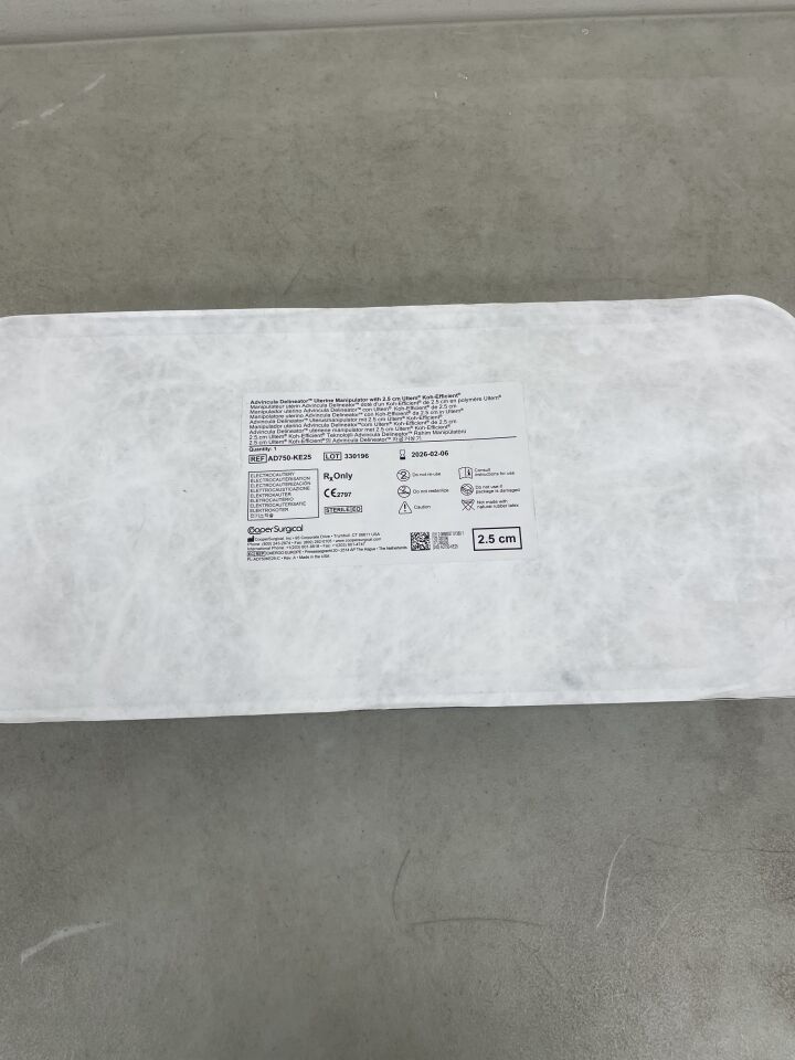 AD750-KE25 - COOPER SURGICAL - Advincula Delineator Uterine Manipulator, 2.5 cm Ultem Koh-Efficient, (EA) - ( Expiry Date: 2026-02-06 )