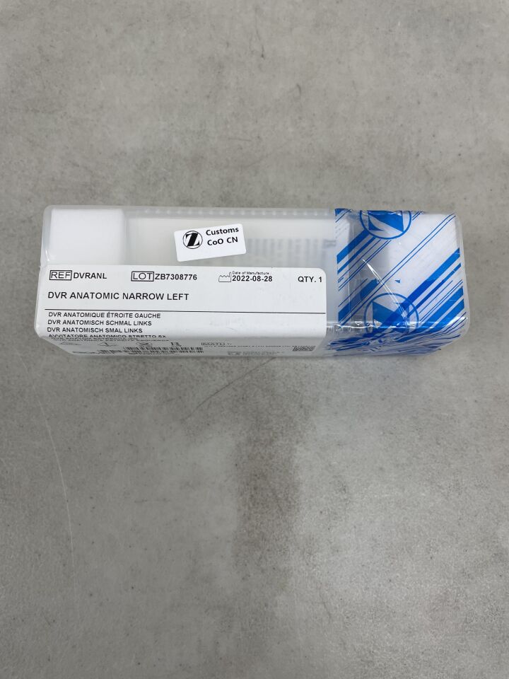 DVRANL - BIOMET - DVR Anatomic Short, Left , (EA) - ( Expiry Date: 2099-12-31 )