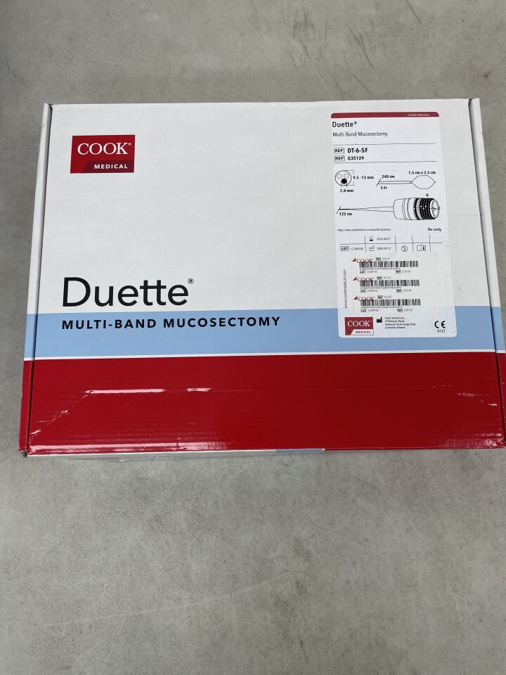 G35129 - COOK - Duette Multi-Band Mucosectomy - DT-6-5F - 9.5-13mm x 5Fr, (BX/1) - ( Expiry Date: 2026-08-27 )