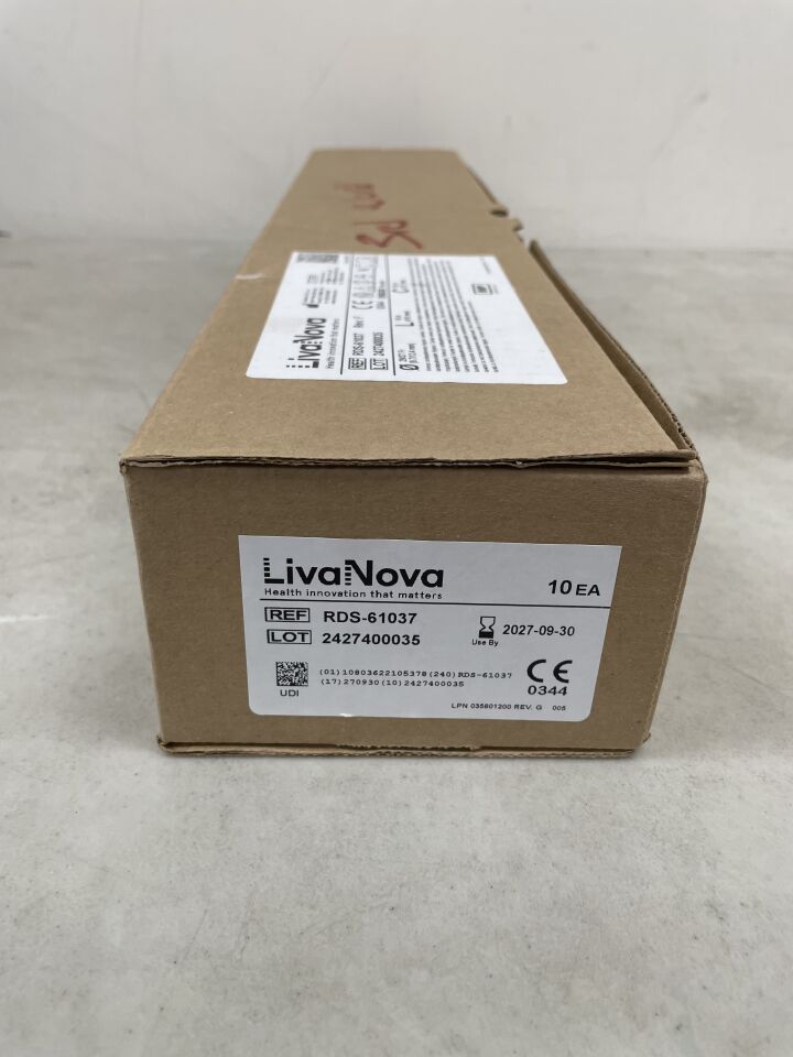 RDS-61037 - LIVANOVA - Venous Return Cannulae, Dual Stage, Wire-reinforced Tubing, 29/37 Fr, (BX/10) - ( Expiry Date: 2027-09-30 )