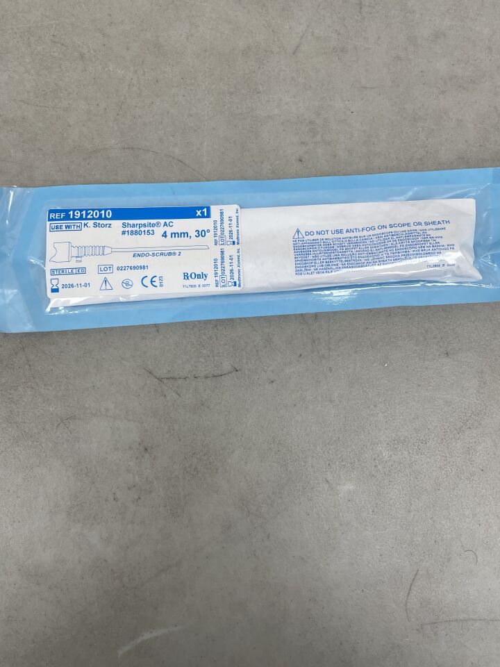 1912010 - MEDTRONIC - Endo-Scrub 2 Sheath: 4mm, 30° for Storz Sharpsite AC 1880153, (EA) - ( Expiry Date: 2026-11-01 )