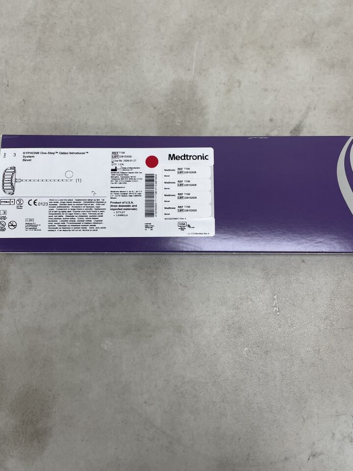 T15K - MEDTRONIC - Kyphon Advanced Osteo Introducer System, Bevel Size 3, (BX/1) - ( Expiry Date: 2026-01-27 )