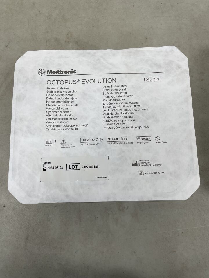 TS2000 - MEDTRONIC - Octopus Evolution Tissue Stabilizer (Part of Kit), (EA) - ( Expiry Date: 2025-08-03 )