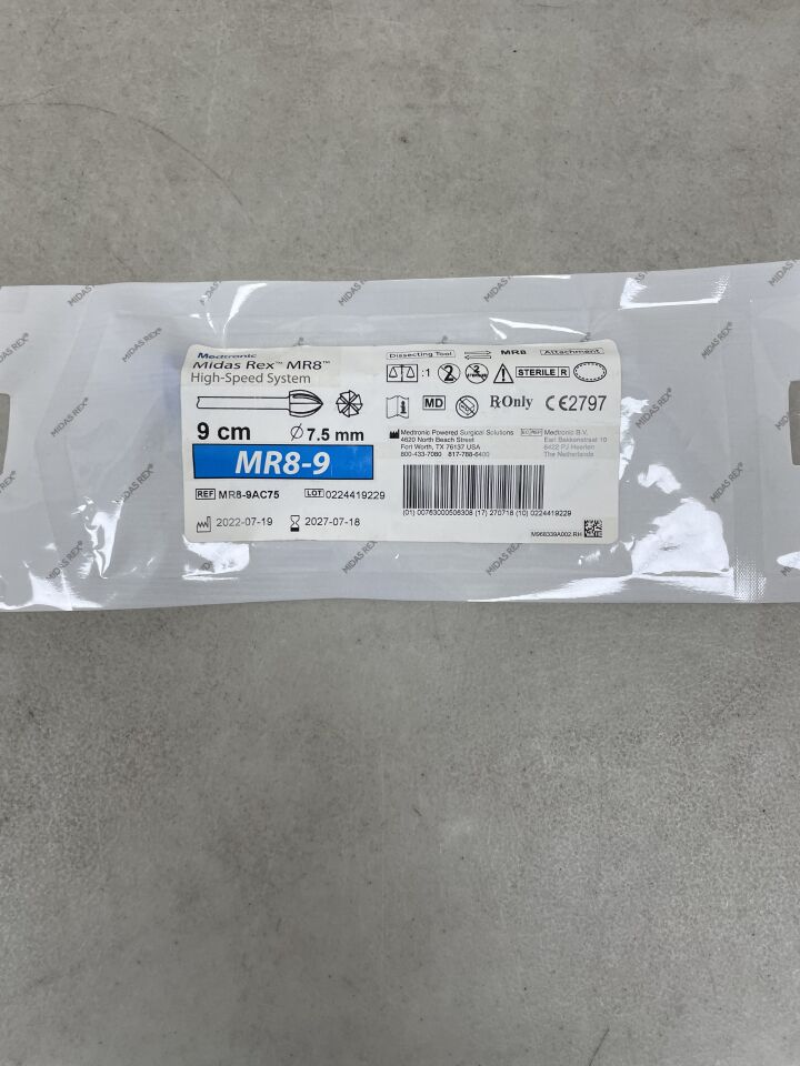 MR8-9AC75 - MEDTRONIC - Midas Rex MR8, Acorn 9cm, 7.5mm, (EA) - ( Expiry Date: 2027-07-18 )