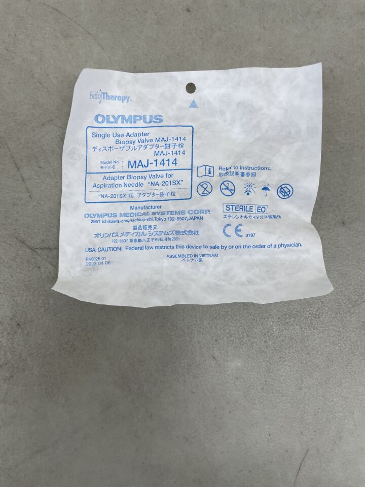 MAJ-1414 - OLYMPUS - Biopsy Valve, For Olympus BF EBUS Scopes, (EA) - ( Expiry Date: 2025-06-30 )