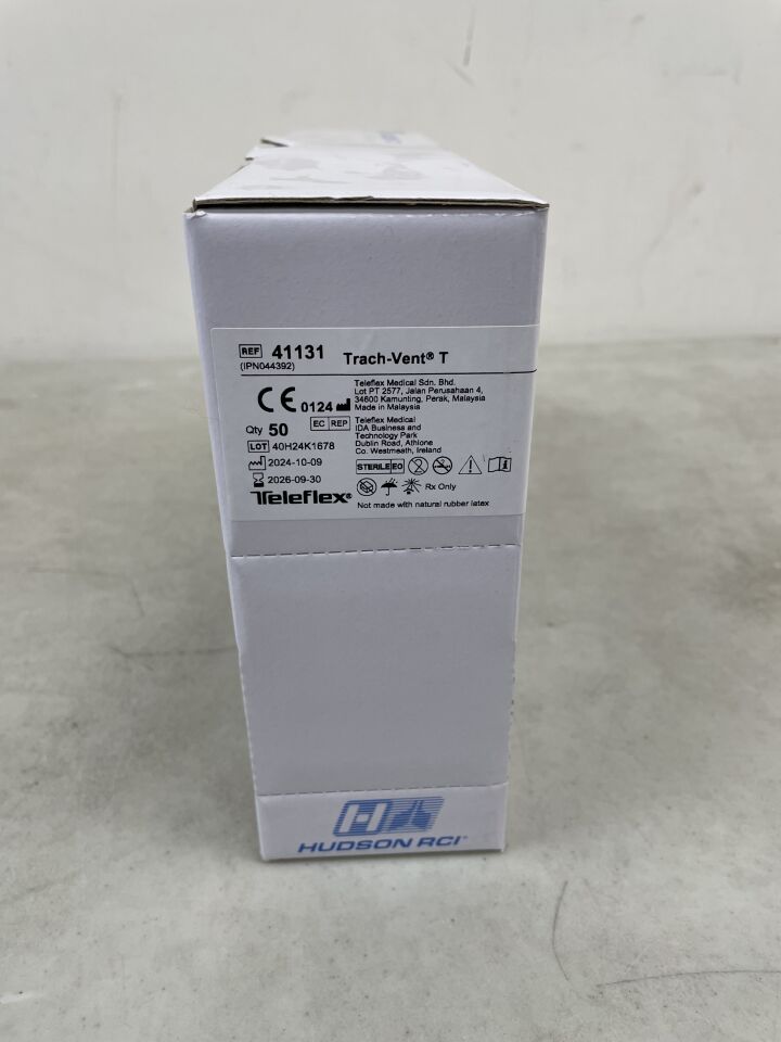 41131 - TELEFLEX - T for Trach-Vent Heat-Moisture Exchanger with Collar -, (BX/50) - ( Expiry Date: 2026-09-30 )
