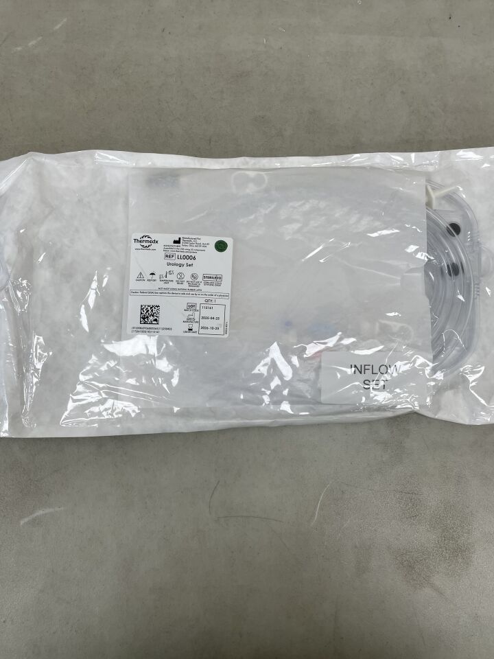 LL0006 - THERMEDX - Urology Inflow Tubing Set, (EA) - ( Expiry Date: 2026-10-25 )