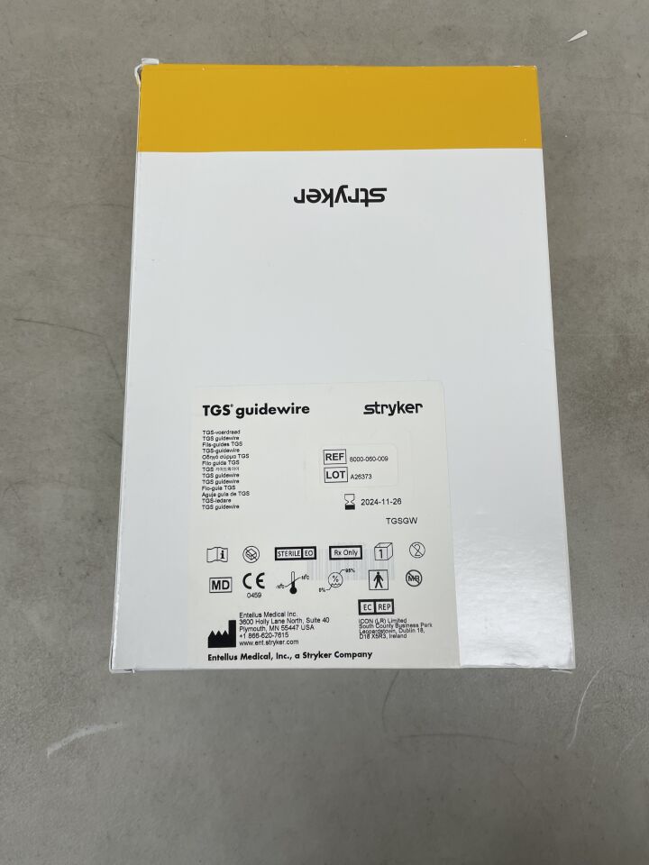 8000-060-009 - STRYKER - TGS Guidewire for XprESS LoProfile System, (BX/1) - ( Expiry Date: 2024-11-26 )