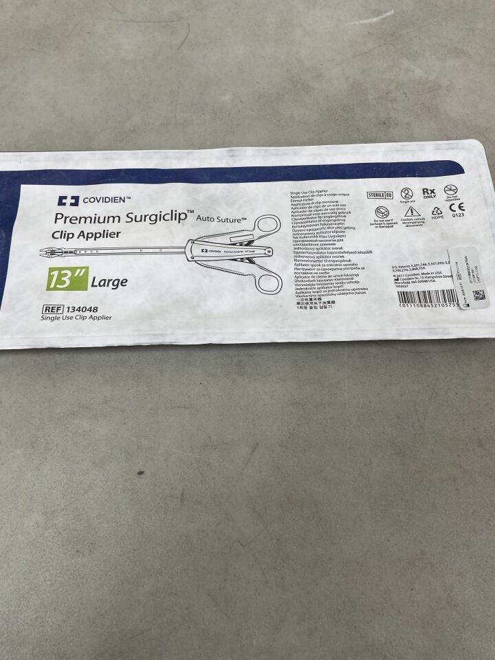 134048 - COVIDIEN - Premium Surgiclip Clip Applier, Large 13.0, (EA) - ( Expiry Date: 2026-10-31 )