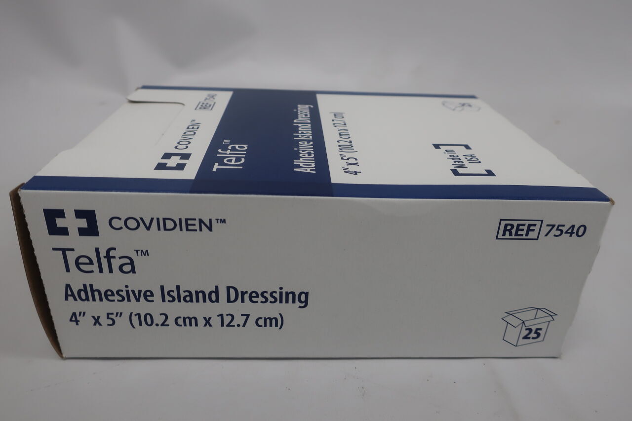 7540 - COVIDIEN - Adhesive Island Dressing, (box/25) - ( Expiry Date: 2027-06-30 )