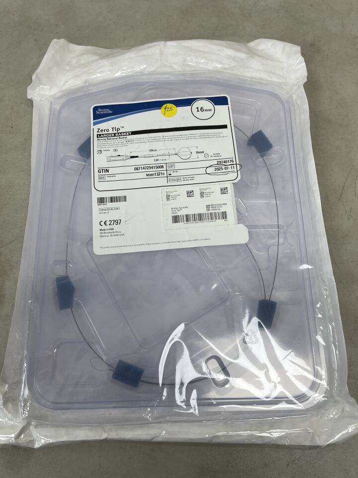 1321 - BOSTON SCIENTIFIC - Zero Tip Airway Retrieval Basket - Larger - 16mm, (EA) - ( Expiry Date: 2025-07-11 )