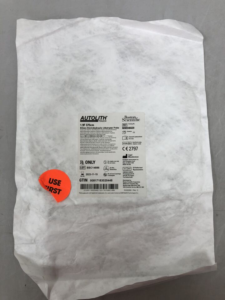 4662 - BOSTON SCIENTIFIC - Autolith Touch Biliary Electrohydralic Lithotripter Probe - 1.9Fr x 375cm, (EA) - ( Expiry Date: 2026-01-24 )