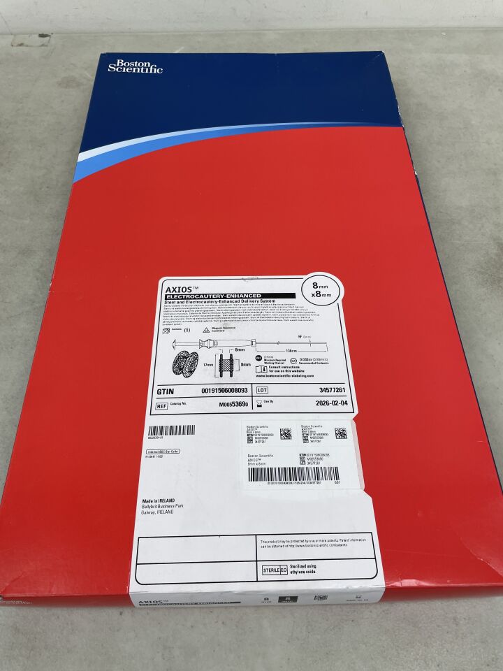 5369 - BOSTON SCIENTIFIC - AXIOS Stent and Electrocautery-Enhanced Delivery System - 20mm x 10mm, (BX/1) - ( Expiry Date: 2026-02-04 )