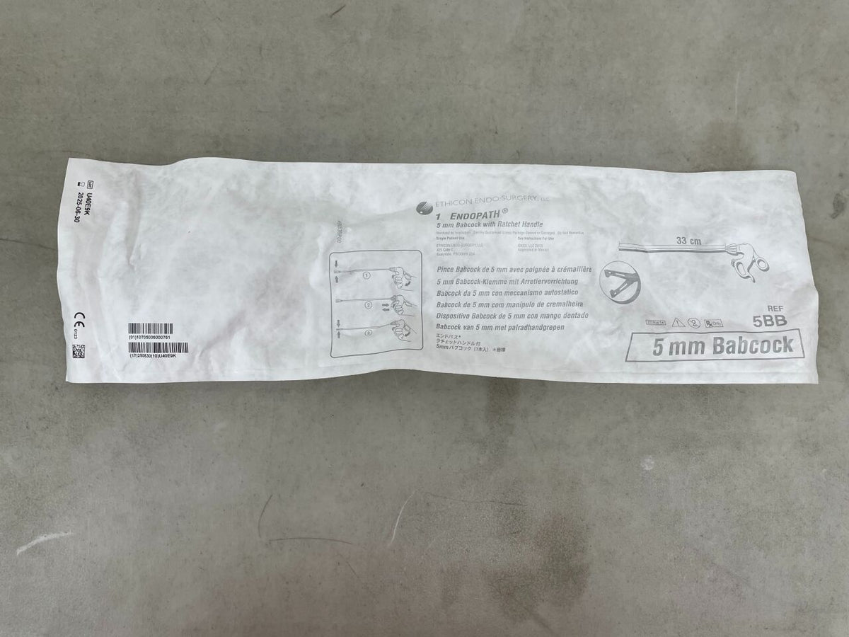 5BB - ETHICON - Endopath Endoscopic Grasper Babcock, 5 mm dia. Shaft, (EA)